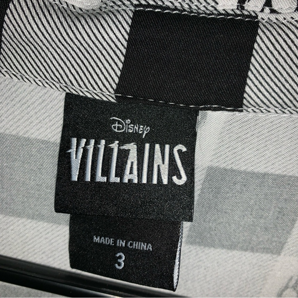 Disney Villains Torrid Poison Apple Sz 3 Women S Sleeve Button Up Collar Blouse - Picture 2 of 8